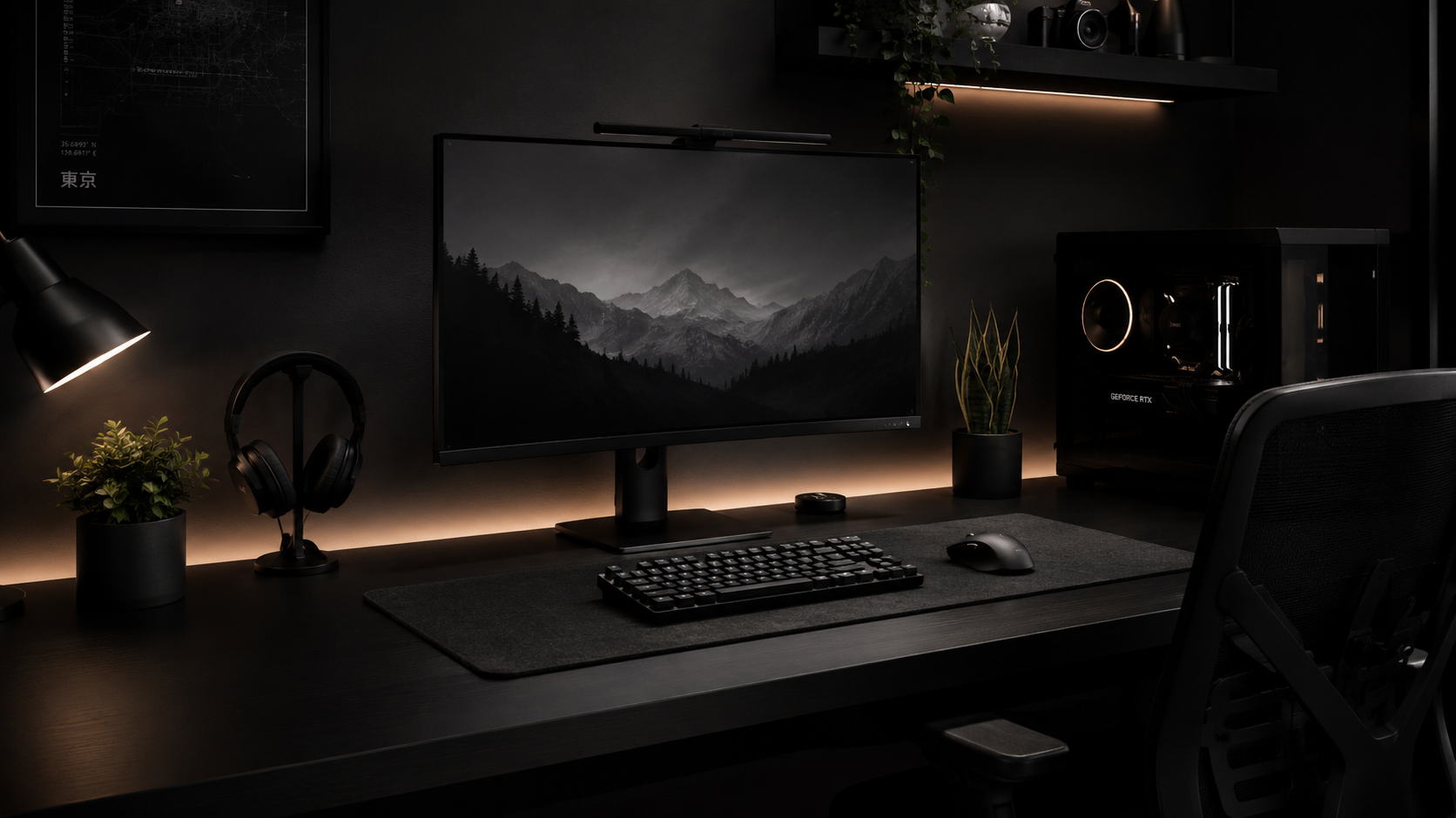 SPECUS desk setup